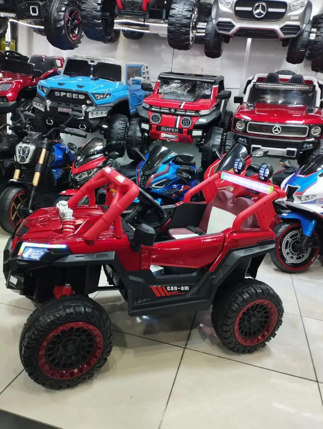 ماشین شارژی مینی آفرودی با اقساط سه ماهه|اسباببازی|ایلام, |دیوار