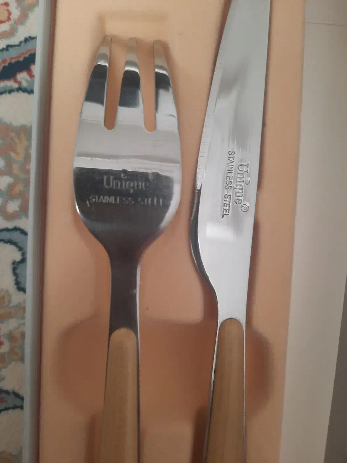 کاردوچنگال یونیک اصل|ظروف سرو و پذیرایی|مشهد, حجاب (شهرک غرب)|دیوار