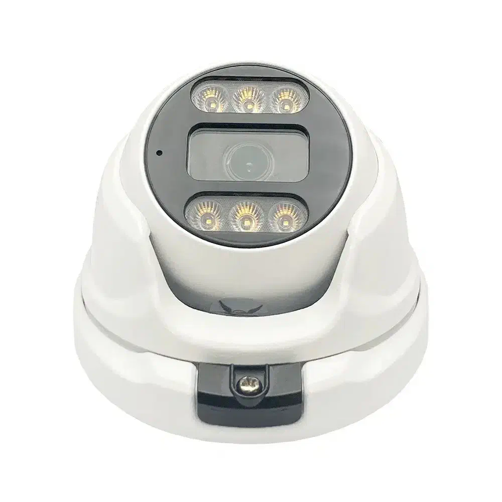 دوربین مداربسته IP با دید در شب رنگی و صدا|دوربین مداربسته|سوسنگرد, |دیوار