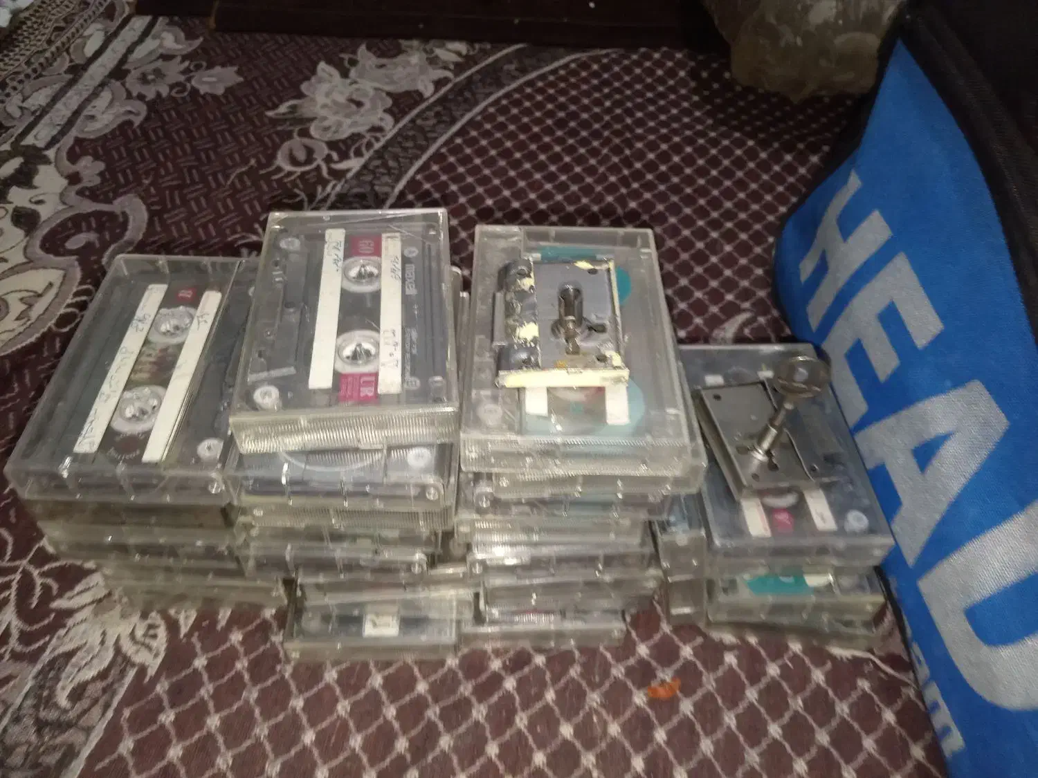 نوارهای قدیمی دانه ای 10 هز|سیستم صوتی خانگی|نجفآباد, امام خمینی|دیوار