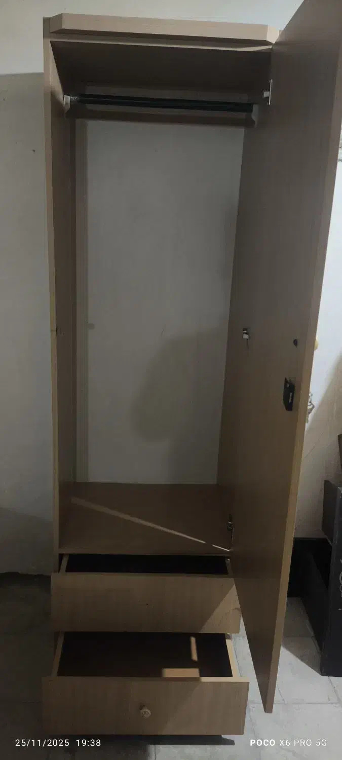 کمد لباس|جاکفشی، کمد، دراور|فسا, |دیوار