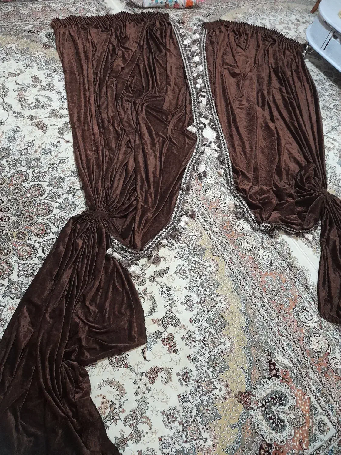 پرده دو طرفه|پرده، رانر، رومیزی|ساوه, |دیوار