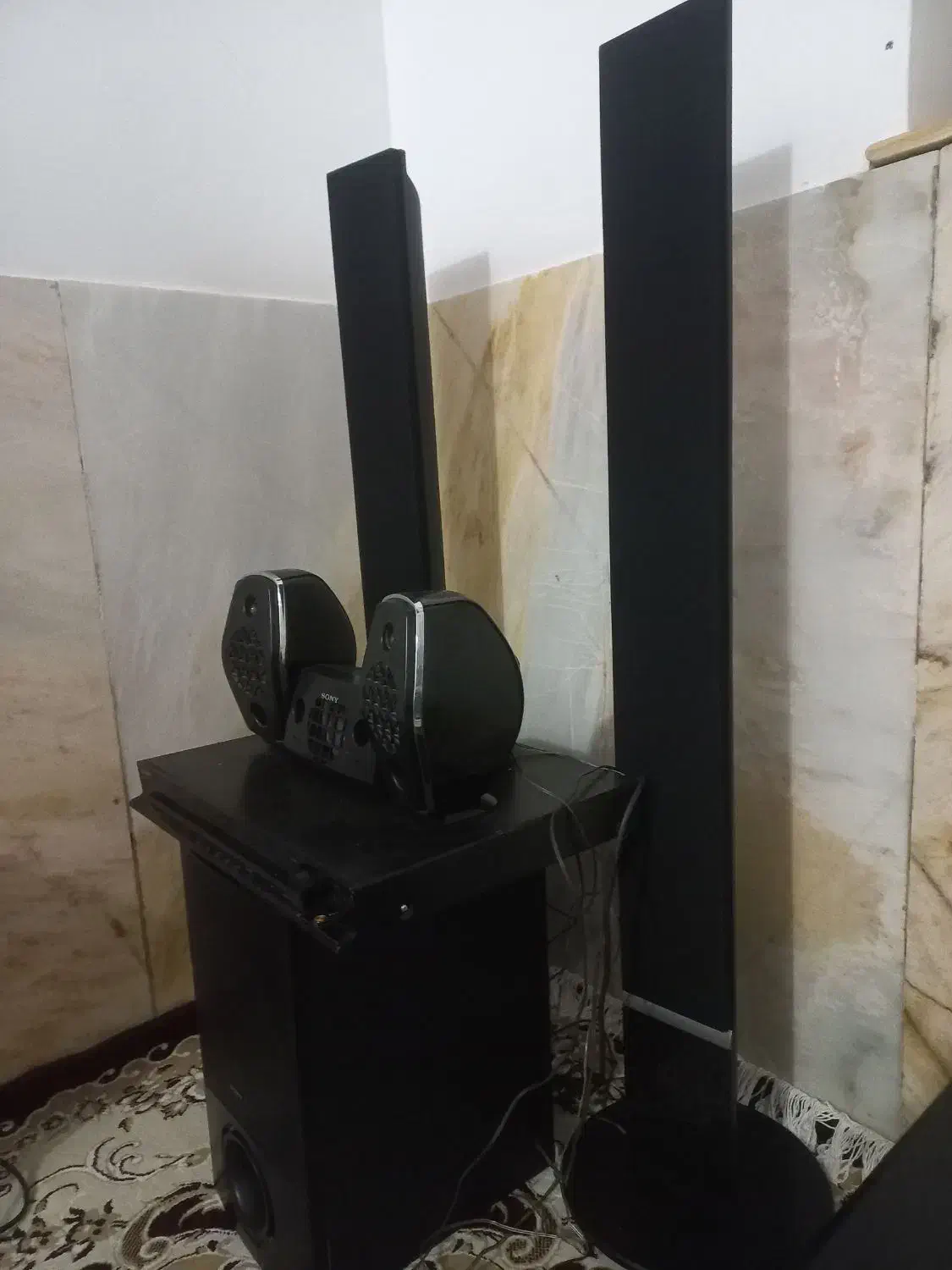 سینما خانواده سونی بلوتوثی اصل|سیستم صوتی خانگی|یزد, |دیوار