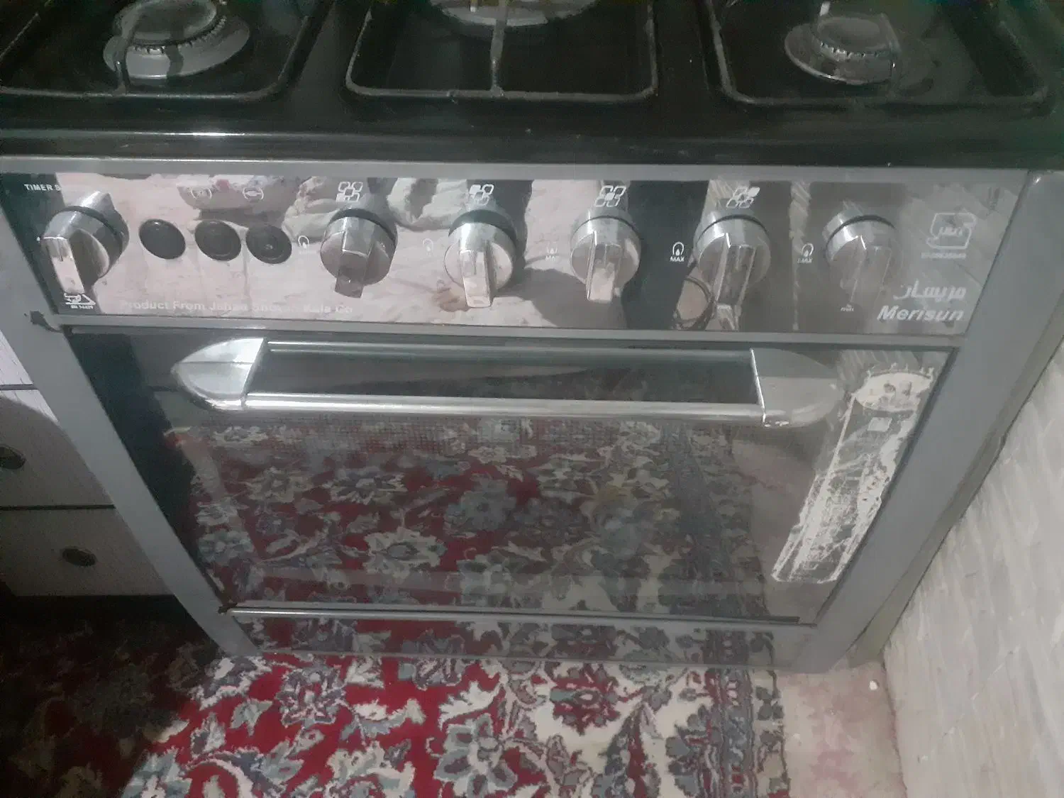 گاز طرح فر ۵ شعله|اجاق گاز و لوازم برقی پختوپز|بجنورد, |دیوار