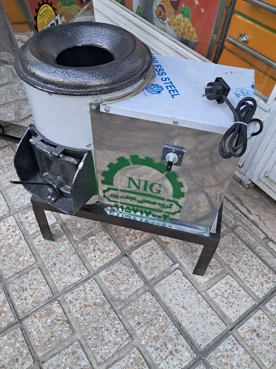 دستگاه پوستگیر پوستکن سیر پیاز سیب زمینی پسته|سایر لوازم برقی|تهران, یافت آباد جنوبی|دیوار