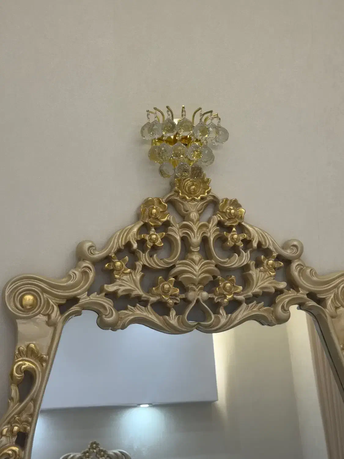 دیوارکوب کریستالی|لوستر و چراغ آویز|اسلامشهر, شهرک قائمیه|دیوار