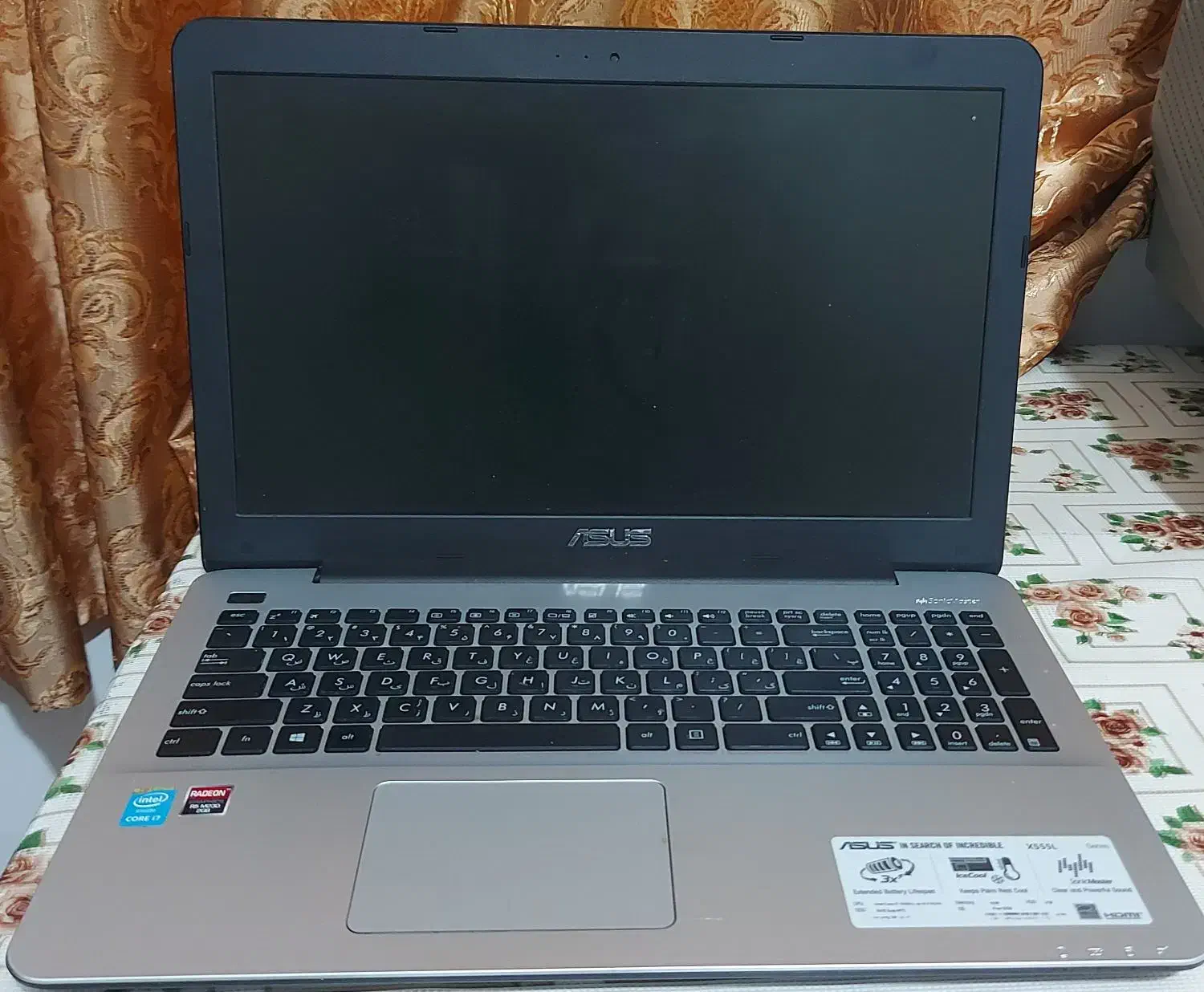 لپتابASUS مدلx555l|رایانه همراه|گرگان, |دیوار