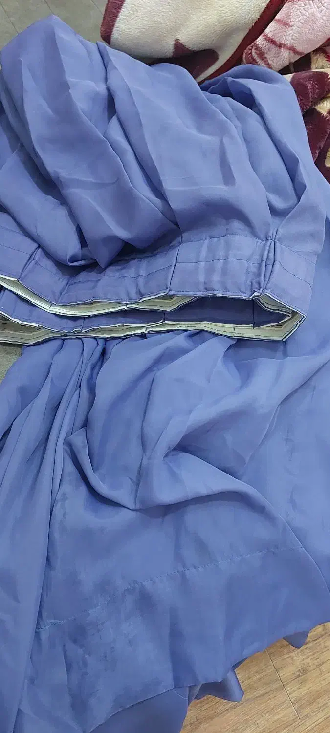 پرده پلیسه با چوب پرده ریلی|پرده، رانر، رومیزی|مشهد, حسابی جنوبی (شهرک غرب)|دیوار