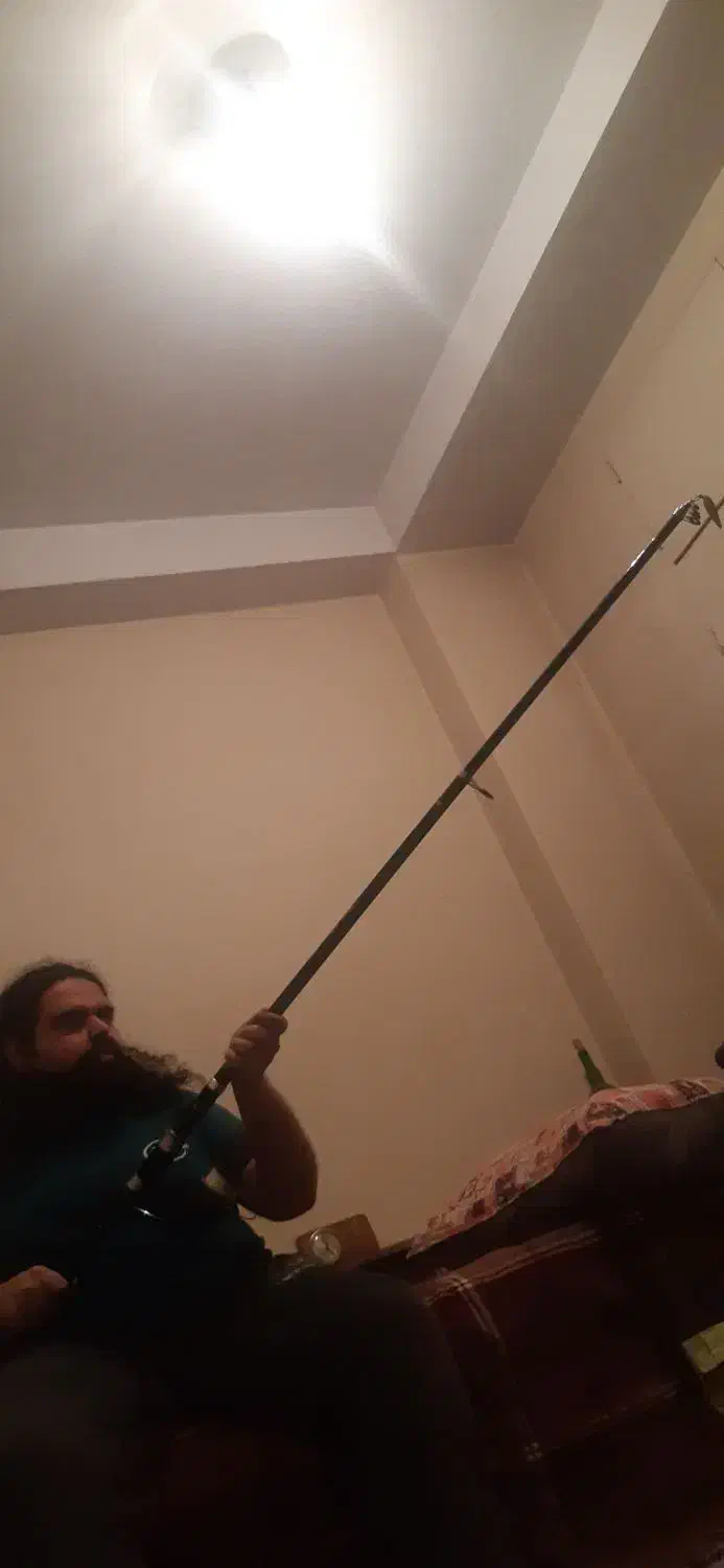 چوب و قرقره ماهیگیری|ماهیگیری|باغستان, |دیوار