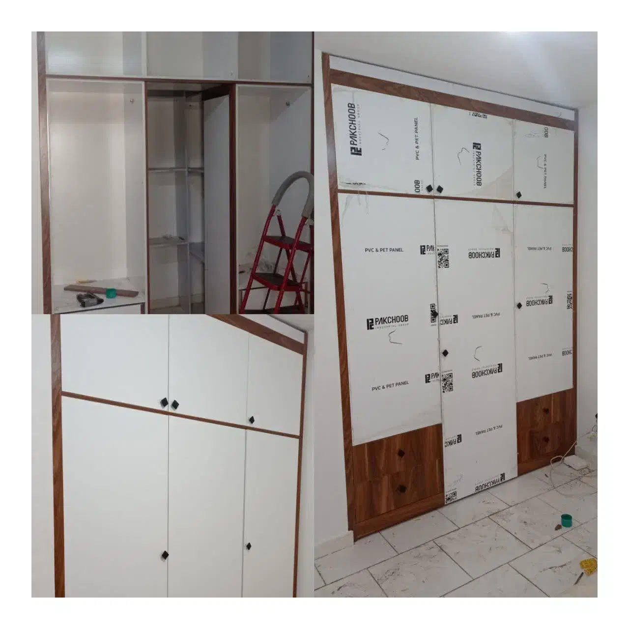 طراحی ساخت و نصب  انواع کابینت وکمددیوار از۰ تا صد|خدمات پیشه و مهارت|پرند, فاز ۶|دیوار