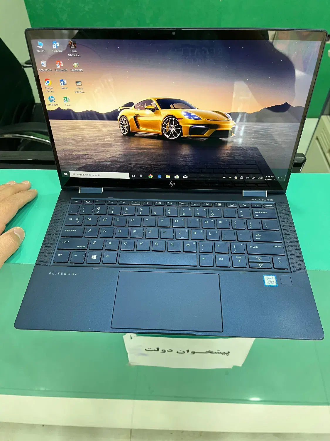 لپ تاپ خاص لمسی 360درجه HP DRAGONFLY|رایانه همراه|هشتگرد, هشتگرد قدیم|دیوار