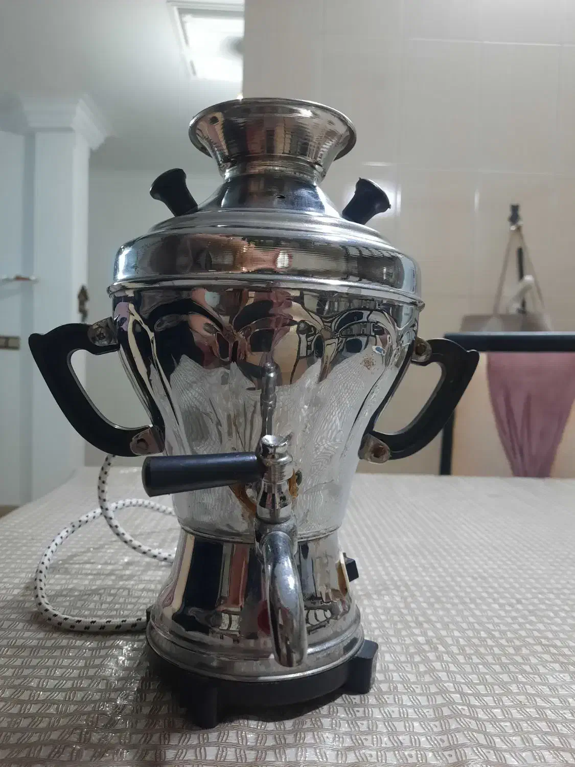 سماور برقی ۱لیتری|سماور، چایساز، قهوهساز|قرچک, مهدیه|دیوار