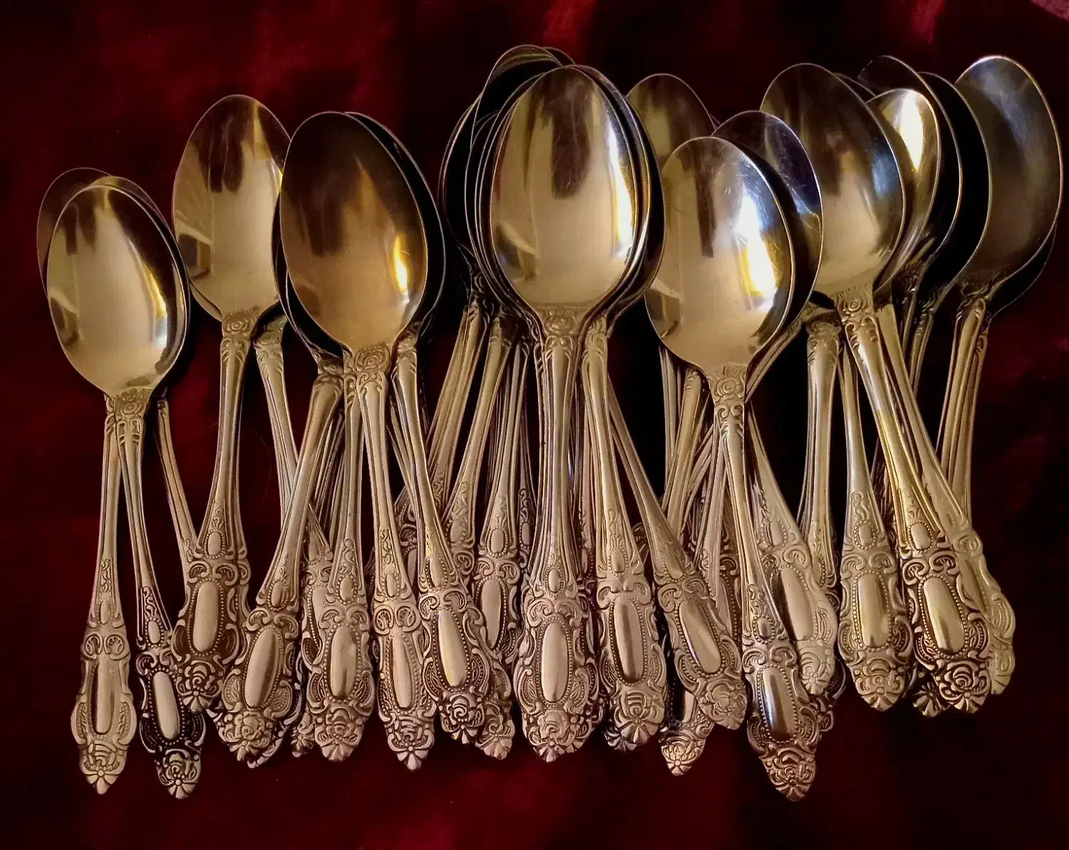 قاشق نگینی جنس ضخیم محکم ژاپنی|ظروف سرو و پذیرایی|تهران, والفجر|دیوار