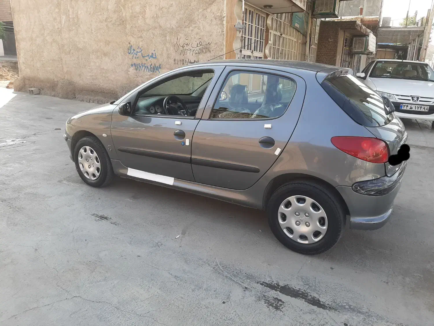 پژو ۲۰۶ تیپ ۳ بدون رنگ|خودرو سواری و وانت|دره شهر, |دیوار