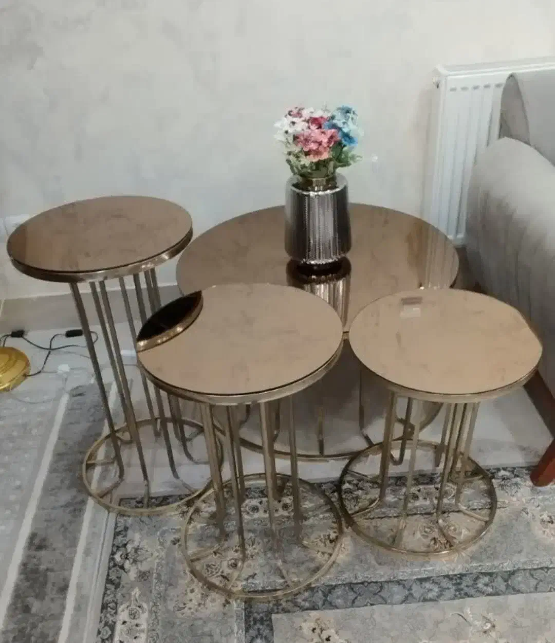 جلو مبلی عسلی شیشه ای|مبلمان خانگی و میز عسلی|دره شهر, |دیوار