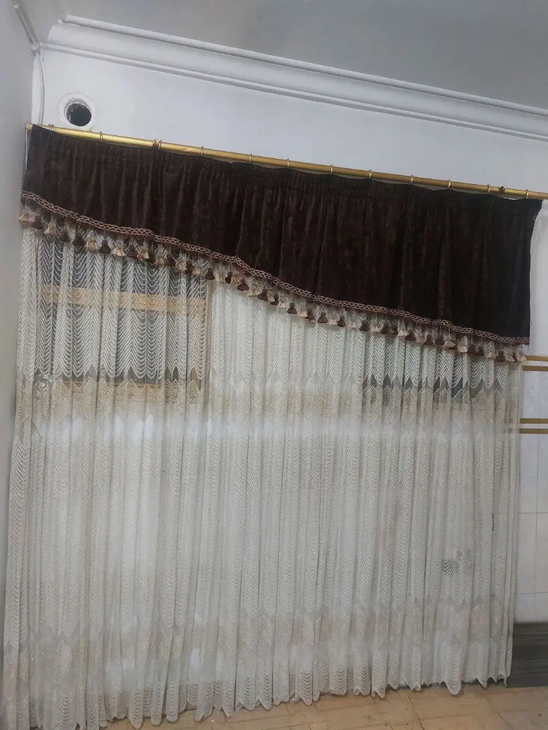 پرده و چوپ پرده|پرده، رانر، رومیزی|رشت, دیانتی|دیوار