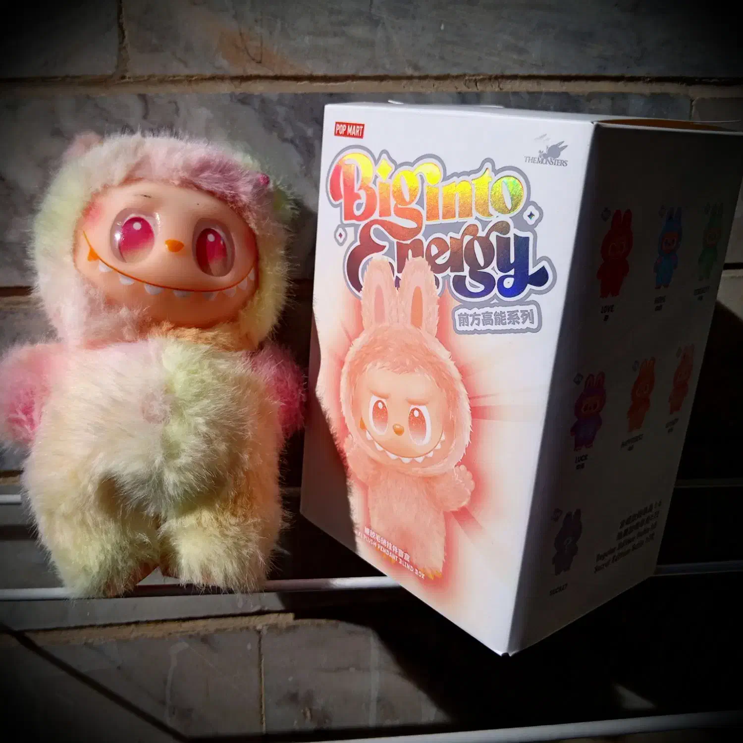 عروسک لبوبو شانسی سری انرژی labubu|اسباب‌‌بازی|ساری, |دیوار