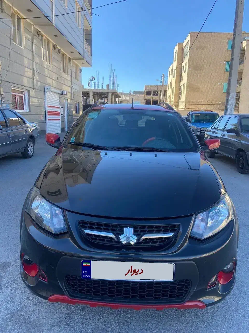 کوییک R مشکی|خودرو سواری و وانت|ساوه, |دیوار