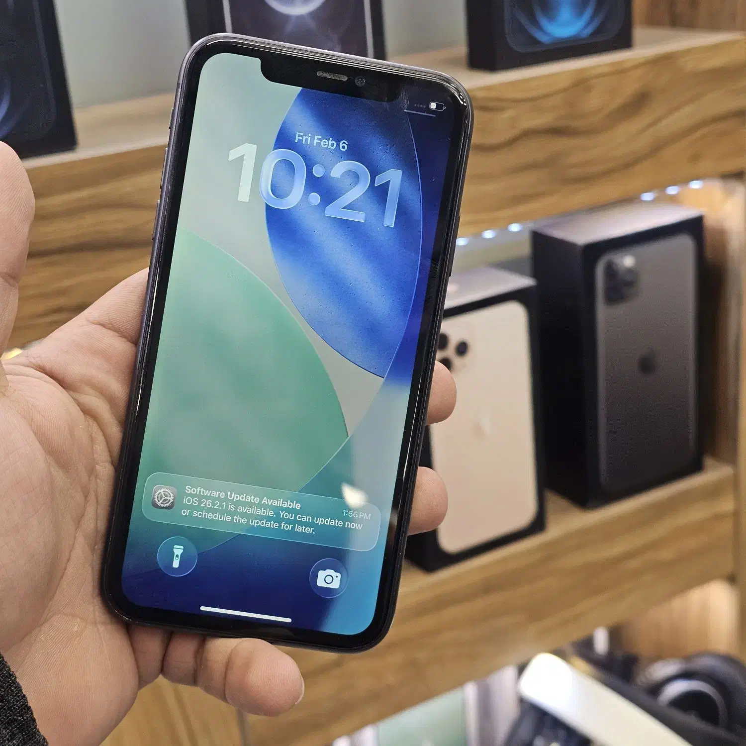 آیفون ۱۱ مشکی ۱۲۸ گیگ|موبایل|کرج, گوهردشت|دیوار