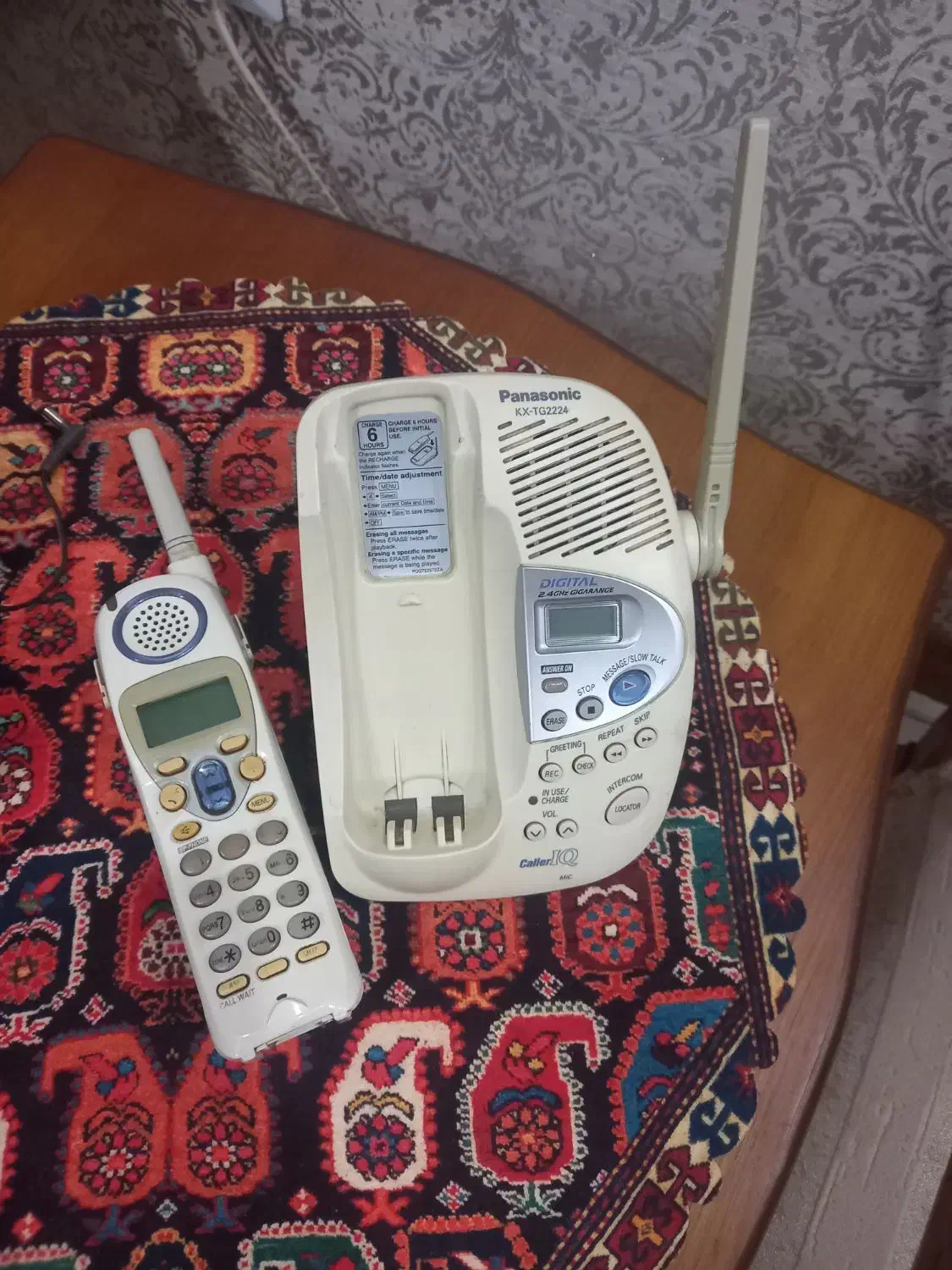 تلفن بیسیم پاناسونیک|تلفن رومیزی|محمدیه-قزوین, |دیوار