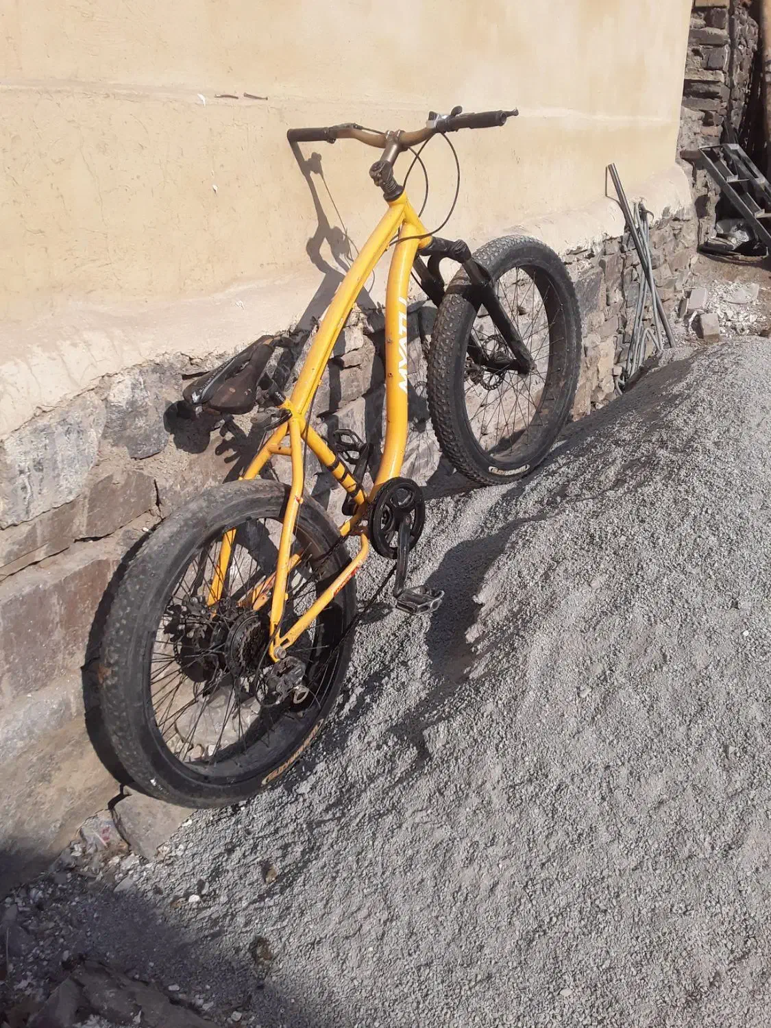 دوچرخه برقی ۲۶ صاحلی لاستیک پهن|دوچرخه، اسکیت، اسکوتر|همدان, |دیوار