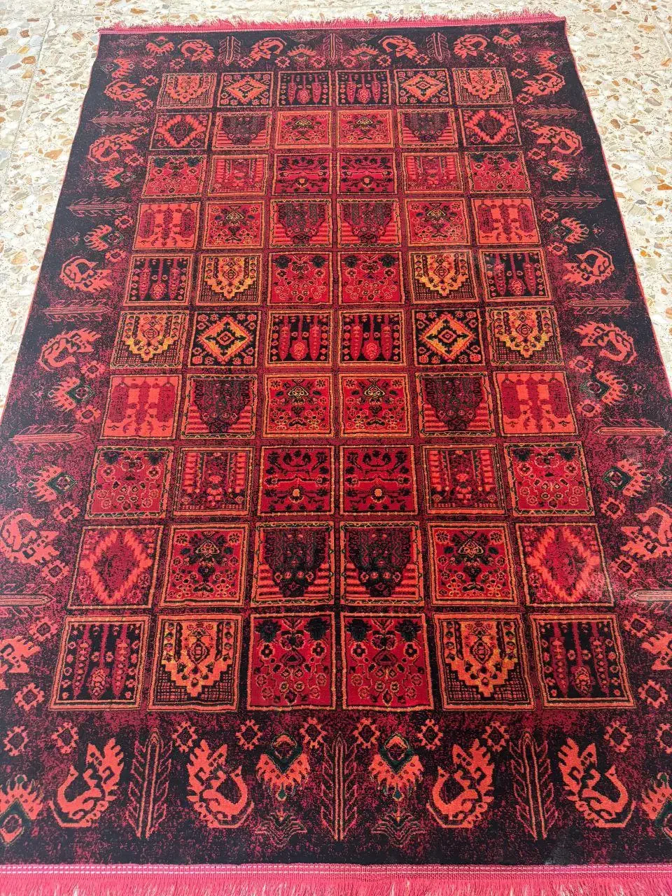 فرش عقیق کاشان|فرش|پارس‌آباد, |دیوار