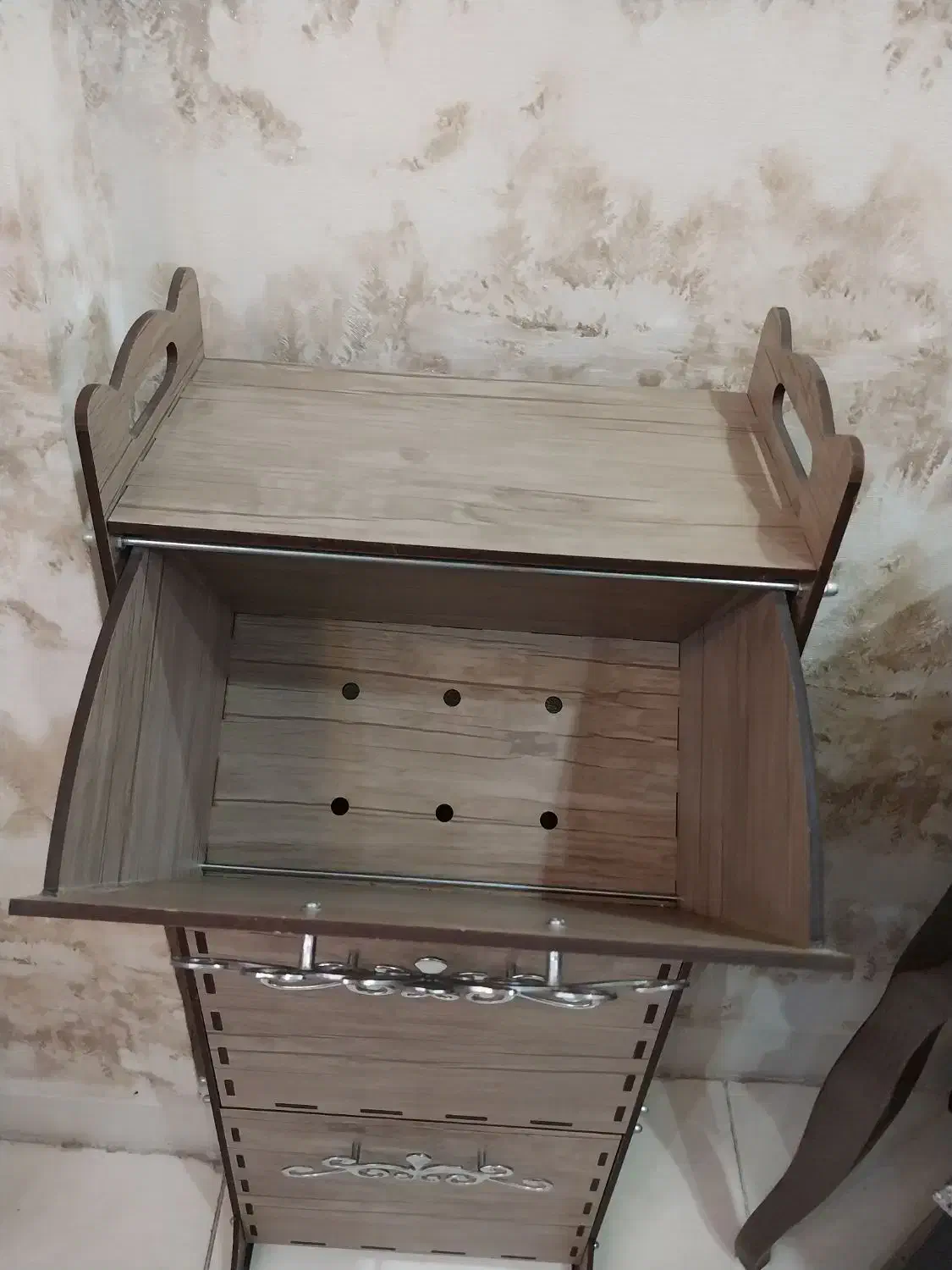 جای سیب زمینی پیاز|کتابخانه، شلف، قفسه‌های دیواری|فردیس, قریشی|دیوار