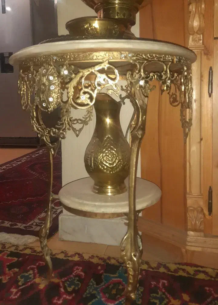 میز برنز بزرگ سنگین|میز تلفن|تبریز, |دیوار