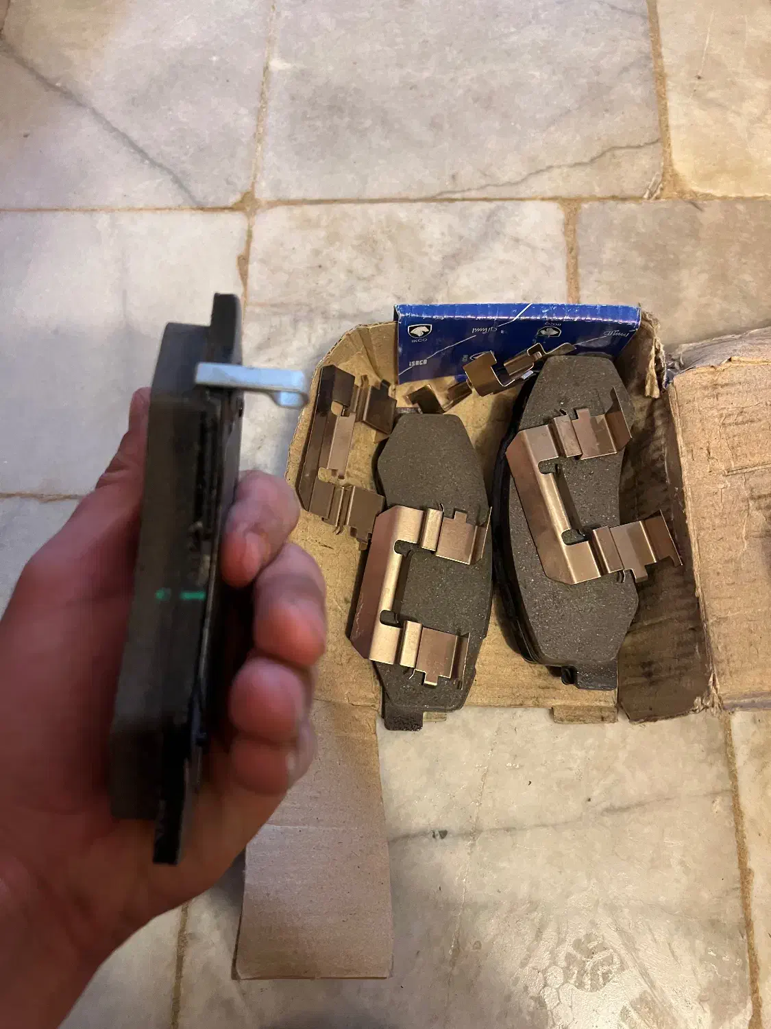 لنت نو ترمز ۲۰۶ تیپ ۵ توافقی|قطعات یدکی و لوازم جانبی|یزد, |دیوار