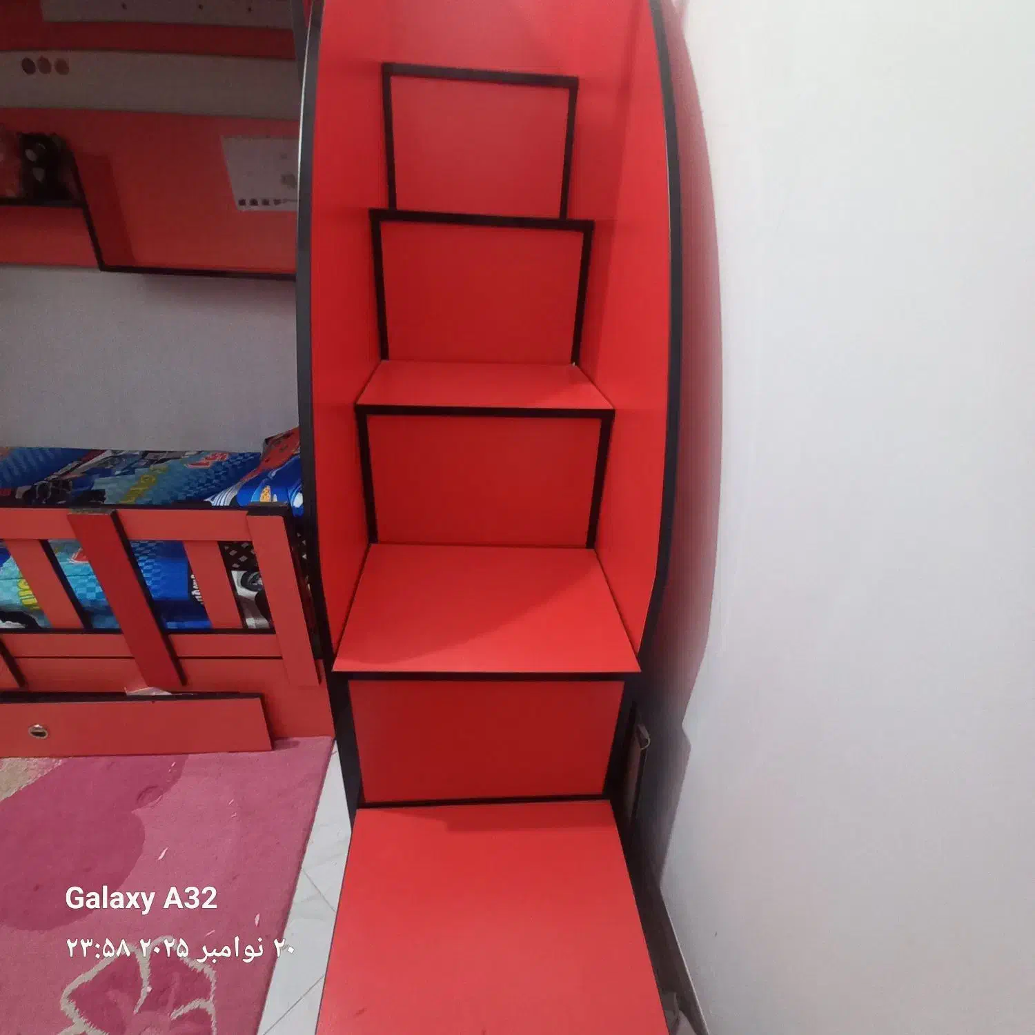 تخت دو طبقه ام دی اف|تخت و سرویس خواب|کرمان, |دیوار