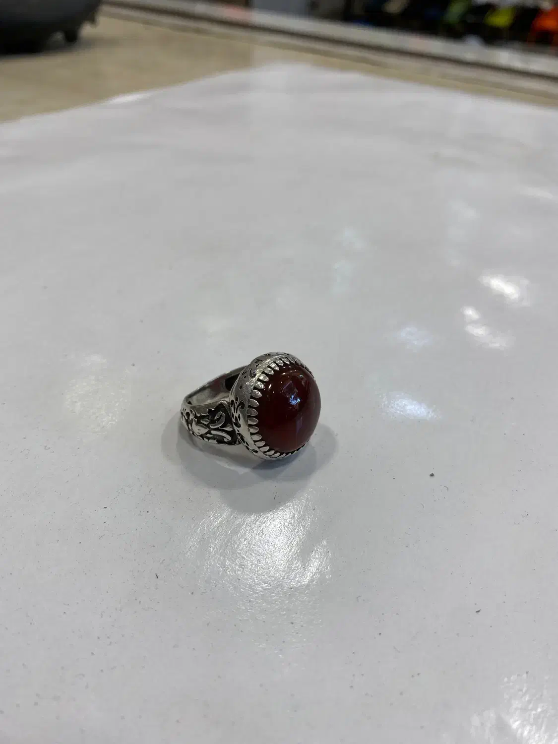 انگشتر عقیق نقره|جواهرات|میاندوآب, |دیوار