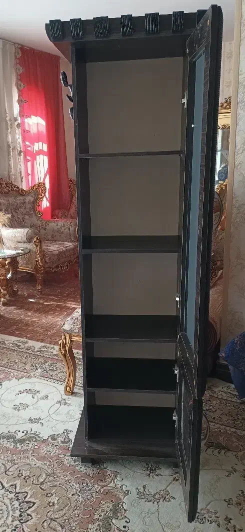 کمد جاکفشی آیینه دار همراه با پایه رخت آویز|جاکفشی، کمد، دراور|ملایر, |دیوار