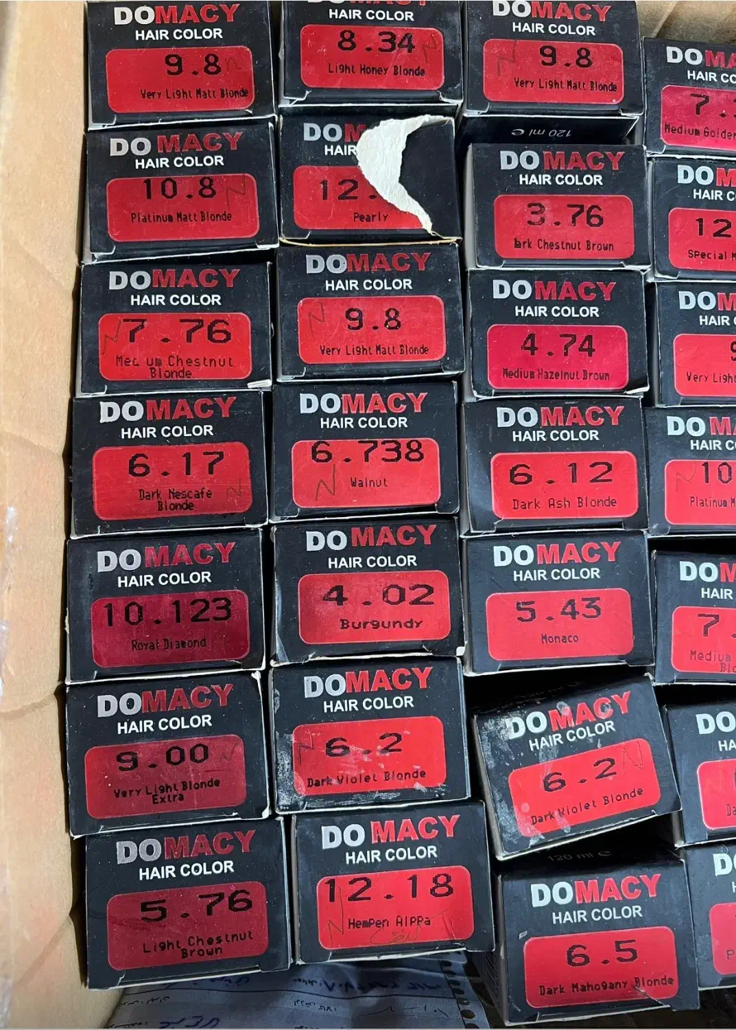 رنگ مو دوماسی برای آموزش ترکیب رنگ|آرایشی، بهداشتی، درمانی|رفسنجان, |دیوار