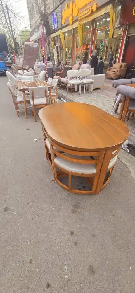 ناهارخوری نوبل 3|میز و صندلی غذاخوری|رشت, رودبارتان|دیوار