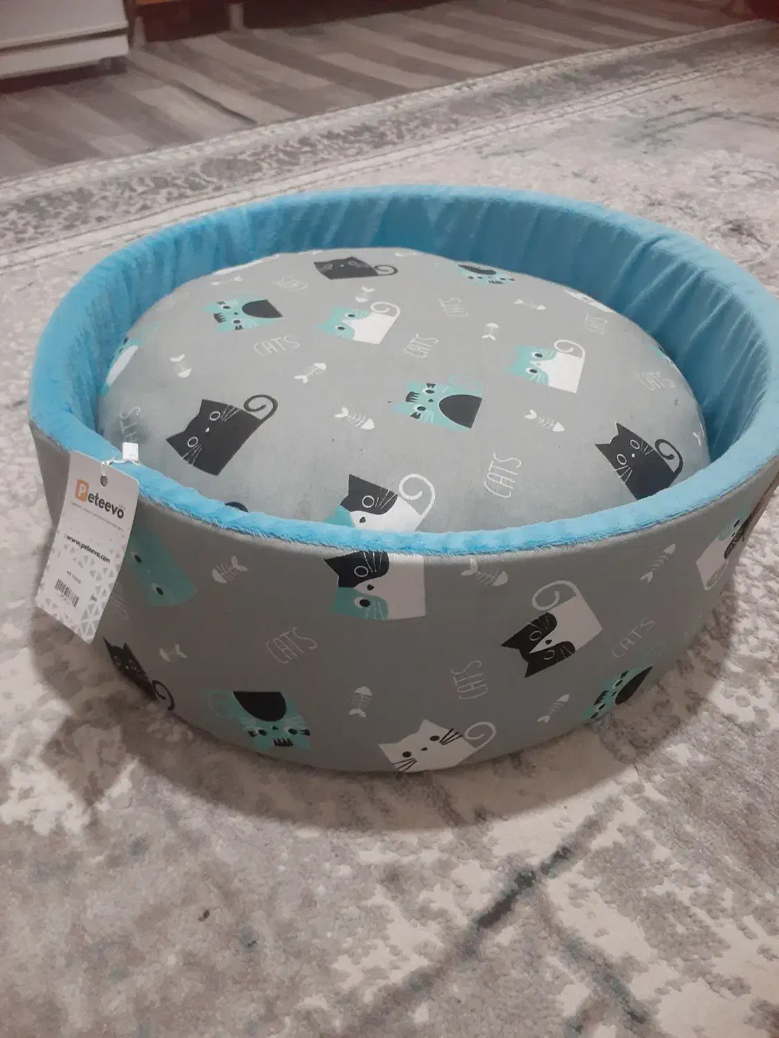 جای خواب گربه مخملی|لوازم جانبی حیوانات|رشت, استادسرا|دیوار