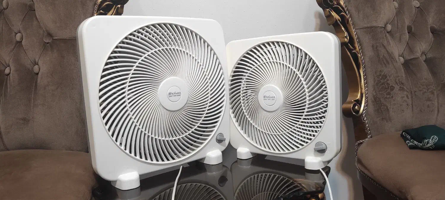 پنکه در دو سایز|پنکه و تصفیهکنندهٔ هوا|تبریز, |دیوار