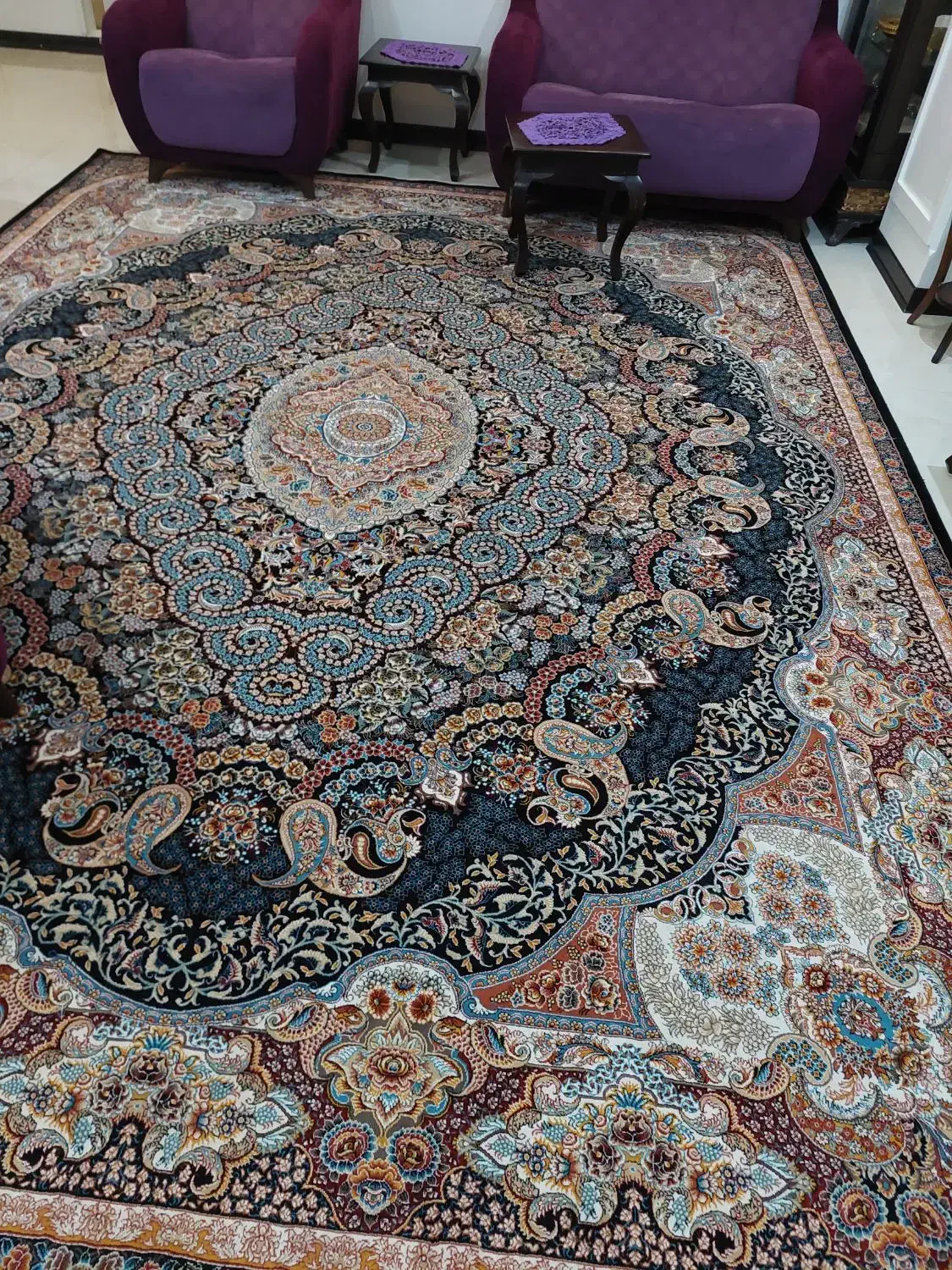 فرش ۳ در ۴|فرش|شاهرود, |دیوار