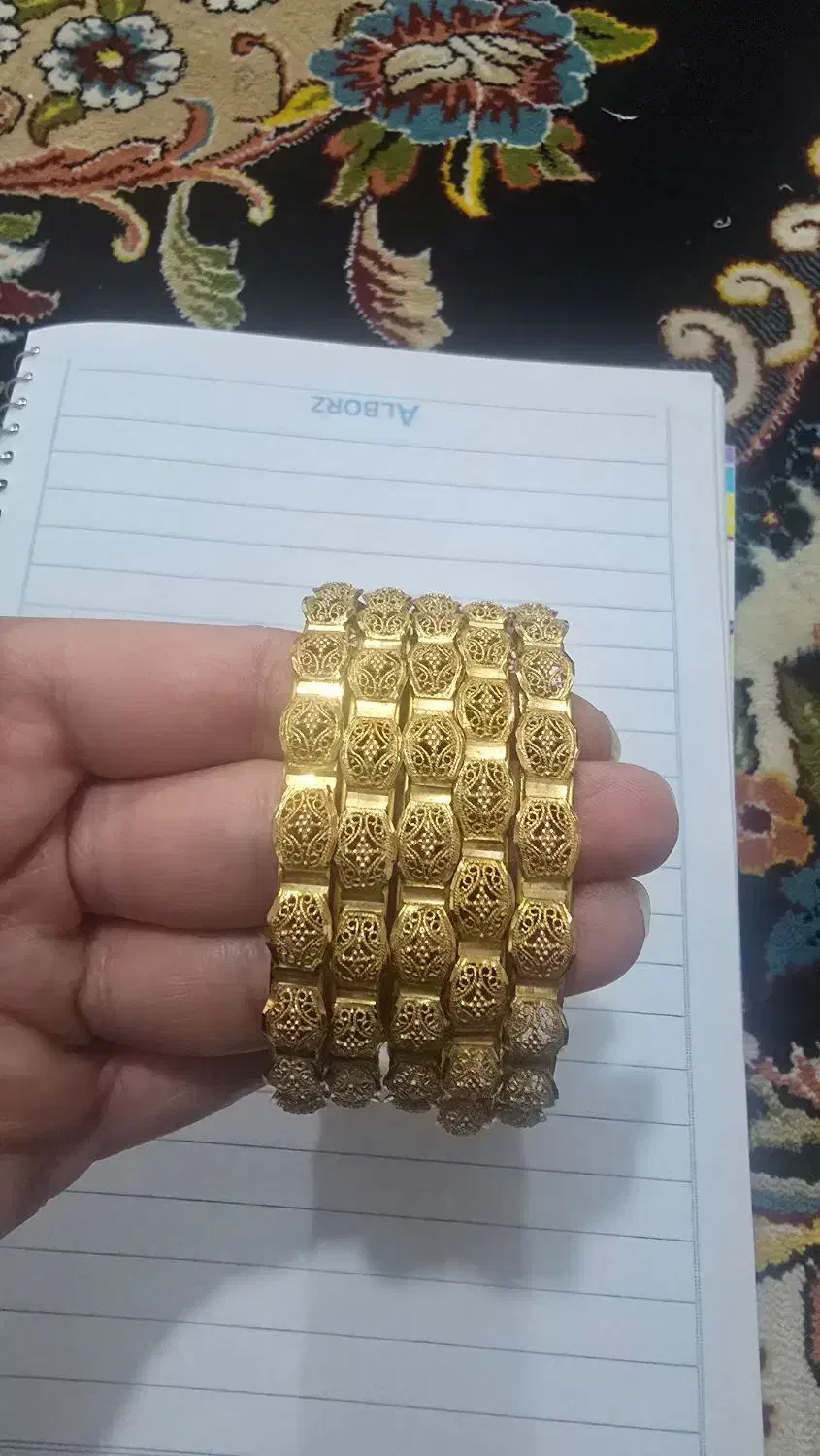 پنج عدد النگو سلطنتی قدیمی 50بالاتابلو|جواهرات|یاسوج, |دیوار