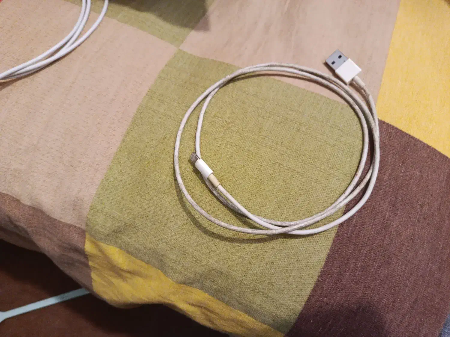 شارژر آیفون لایتنیگ به یو اس بی ای|لوازم جانبی موبایل و تبلت|کیاشهر, |دیوار