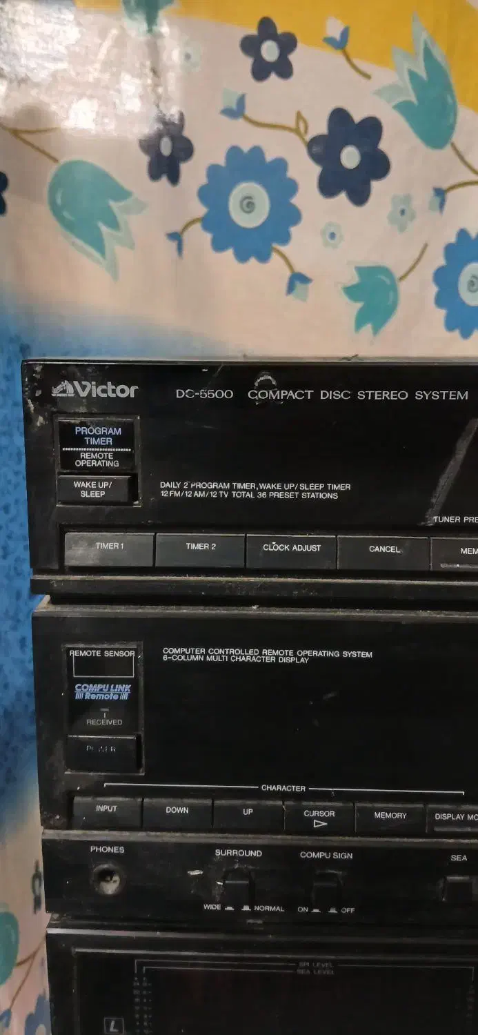 ضبط طبقاتی ویکتور ژاپن|سیستم صوتی خانگی|مشهد, عامل|دیوار