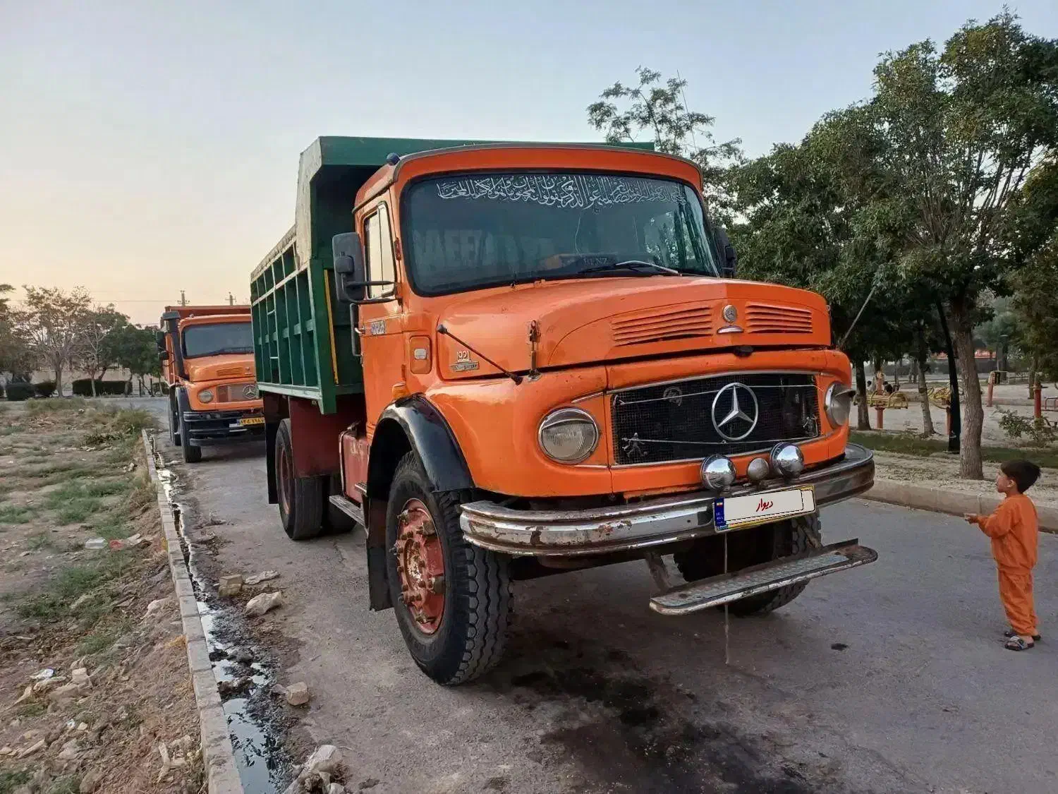 کمپرسی|خودرو سنگین|شال, |دیوار