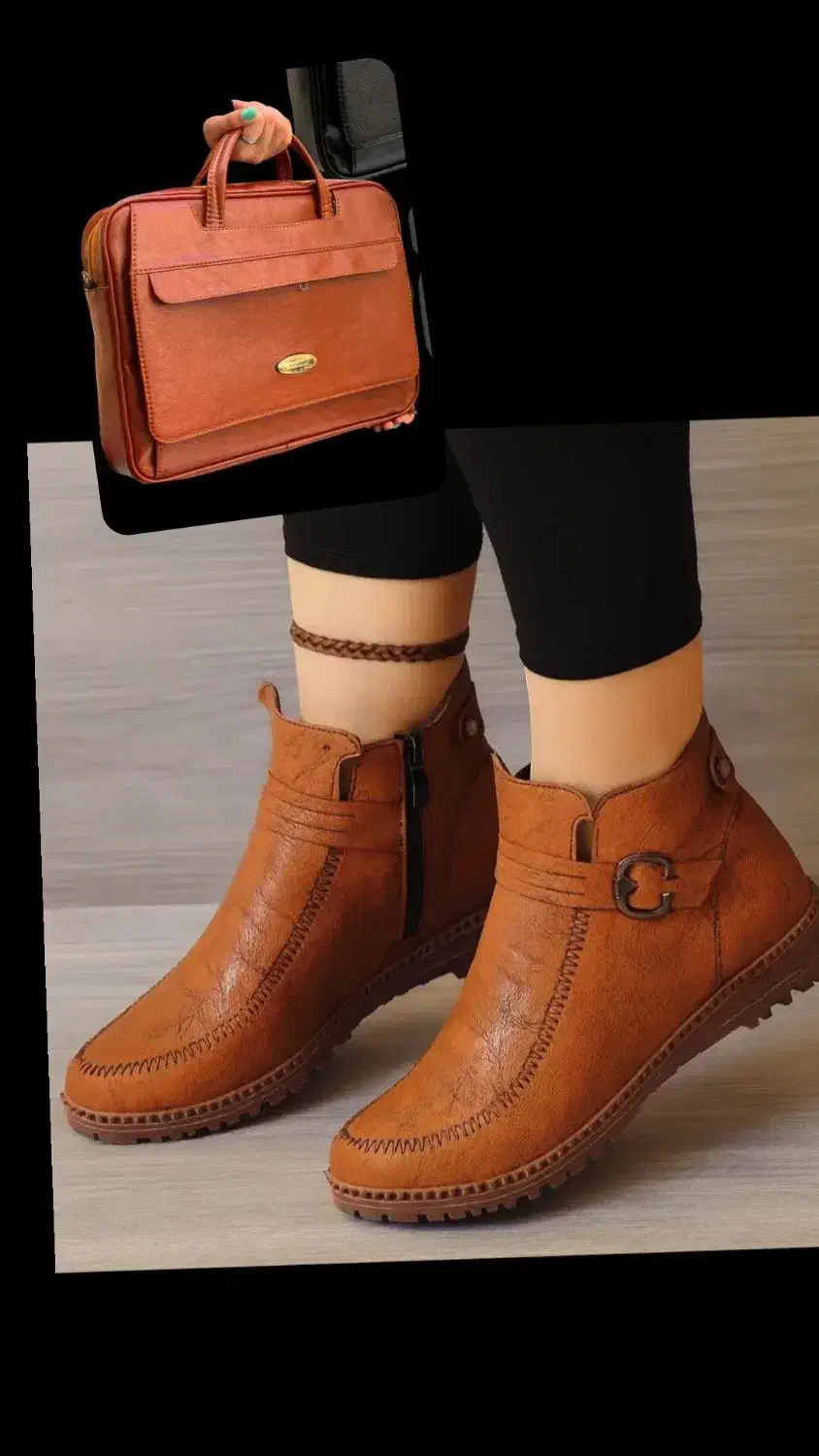 ست کیف دیپلمات و نیم بوت|کیف، کفش، کمربند|کاشان, شهرک فرهنگیان|دیوار