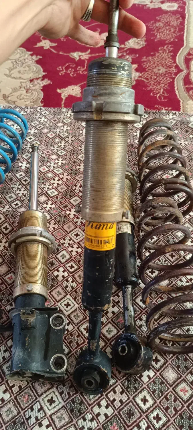 کمک فنر ریگلاژی پراید|قطعات یدکی و لوازم جانبی|فولادشهر, B5|دیوار