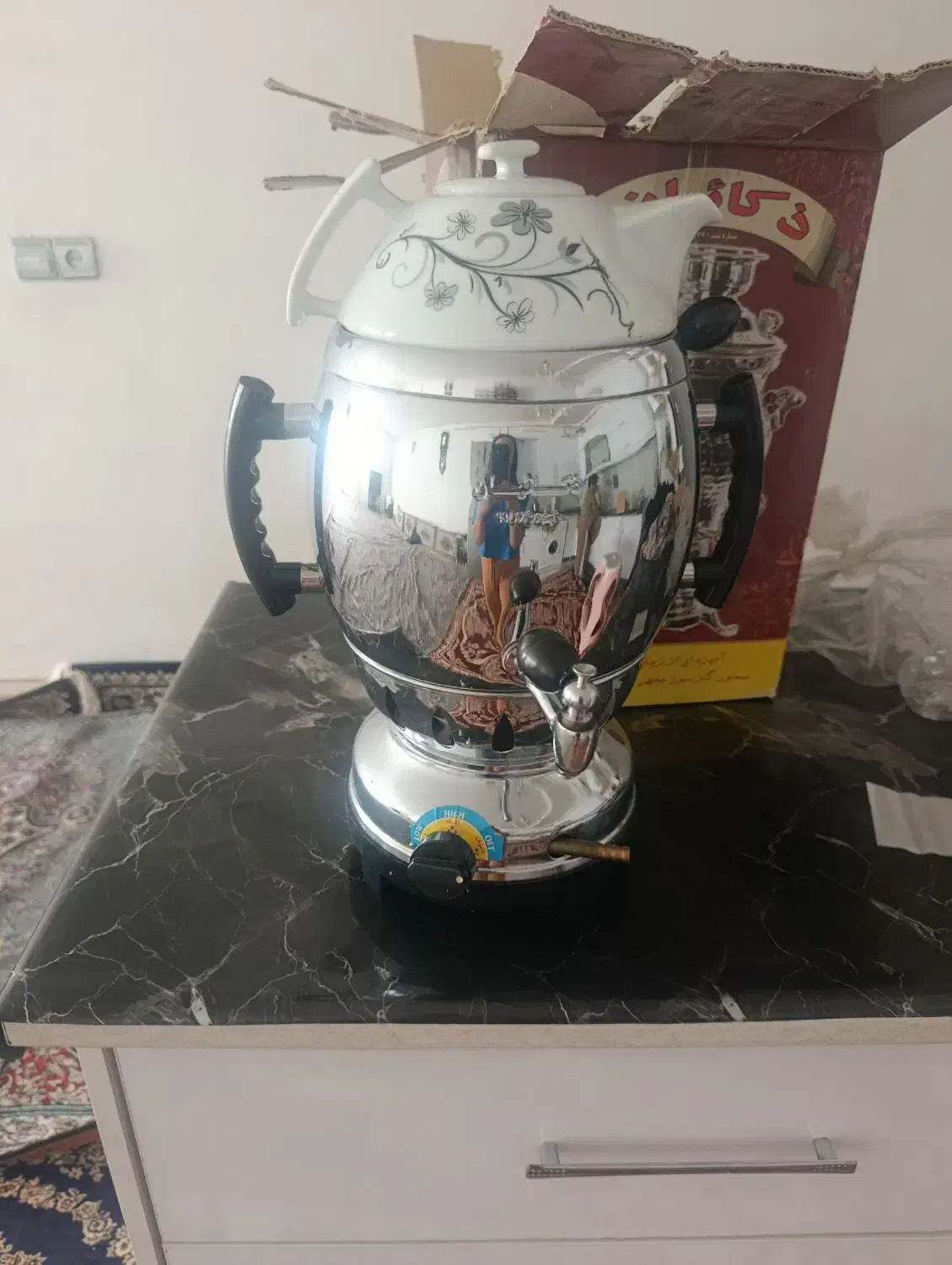 سماور گازی|سماور، چای‌ساز، قهوه‌ساز|سبزوار, فرهنگیان|دیوار