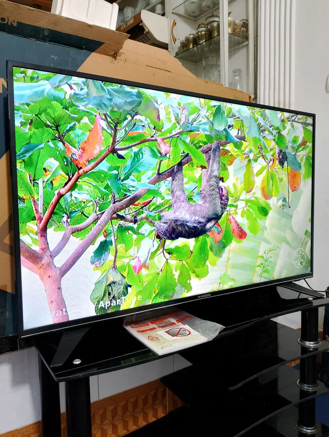 تلویزیون ال ای دی ۴۳اینچ ایکس ویژن باکارتون|تلویزیون و پروژکتور|مشهد, شهید معقول|دیوار