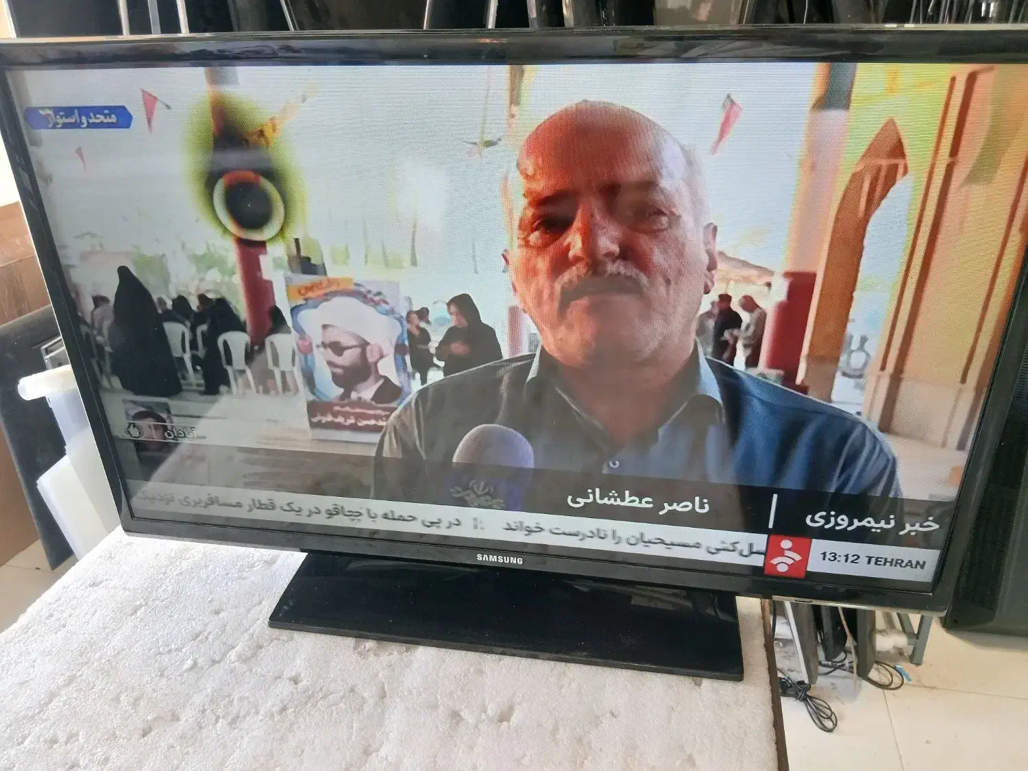 تلوزیون ۳۲ اینچ LED سامسونگ اصلی  مناسب|تلویزیون و پروژکتور|قم, حاج زینل|دیوار
