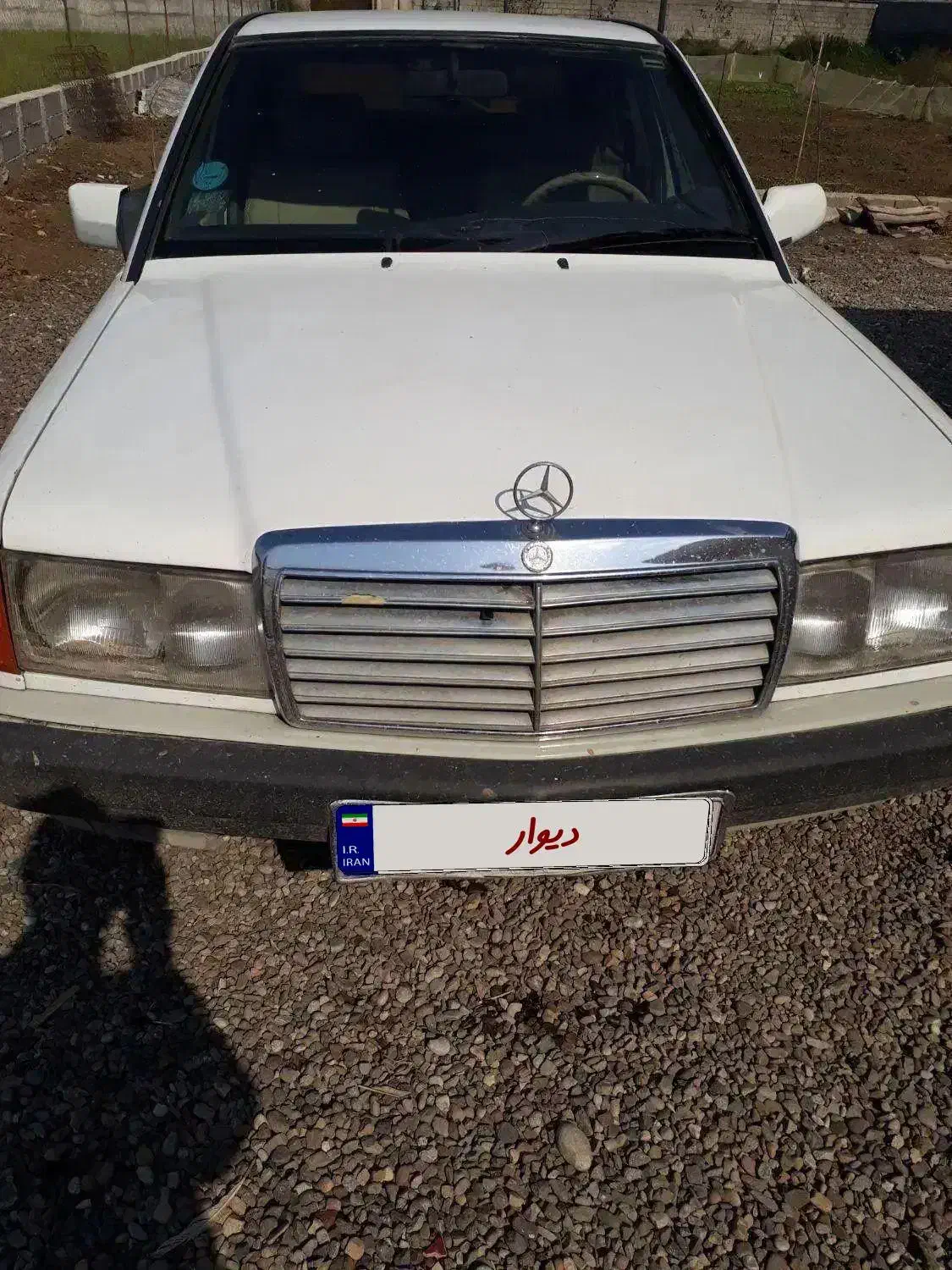 بنز e190 مدل ۱۹۹۱ انژکتور|خودرو کلاسیک|رشت, لاکان|دیوار