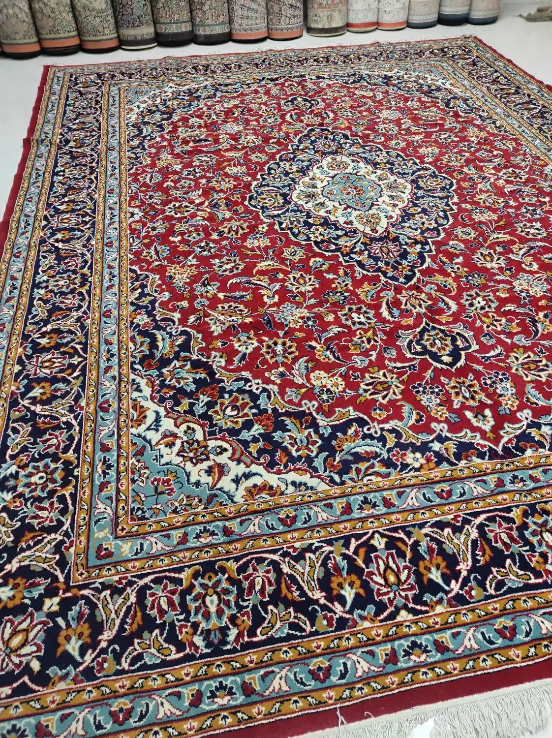 فروشگاه عرفانی)دوتخته فرش ۱۲متری ۰۱۵ مشهد|فرش|مشهد, حجاب (شهرک غرب)|دیوار