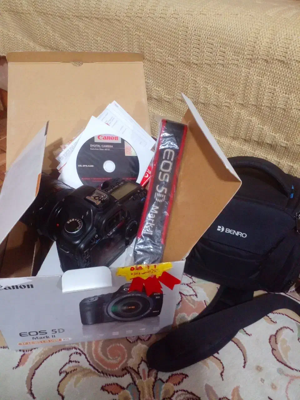 کانن 5d لنز 24/105 کیت|دوربین عکاسی و فیلمبرداری|ری, سیزده آبان|دیوار