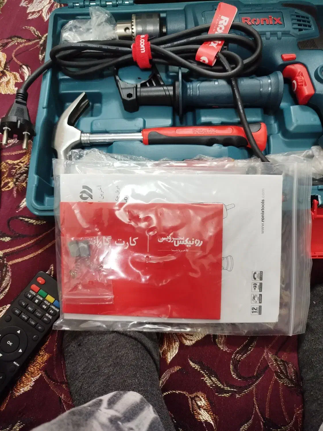 دلر رونیکس و پیچ گوشتی شارژی|ابزارآلات|اردکان, |دیوار